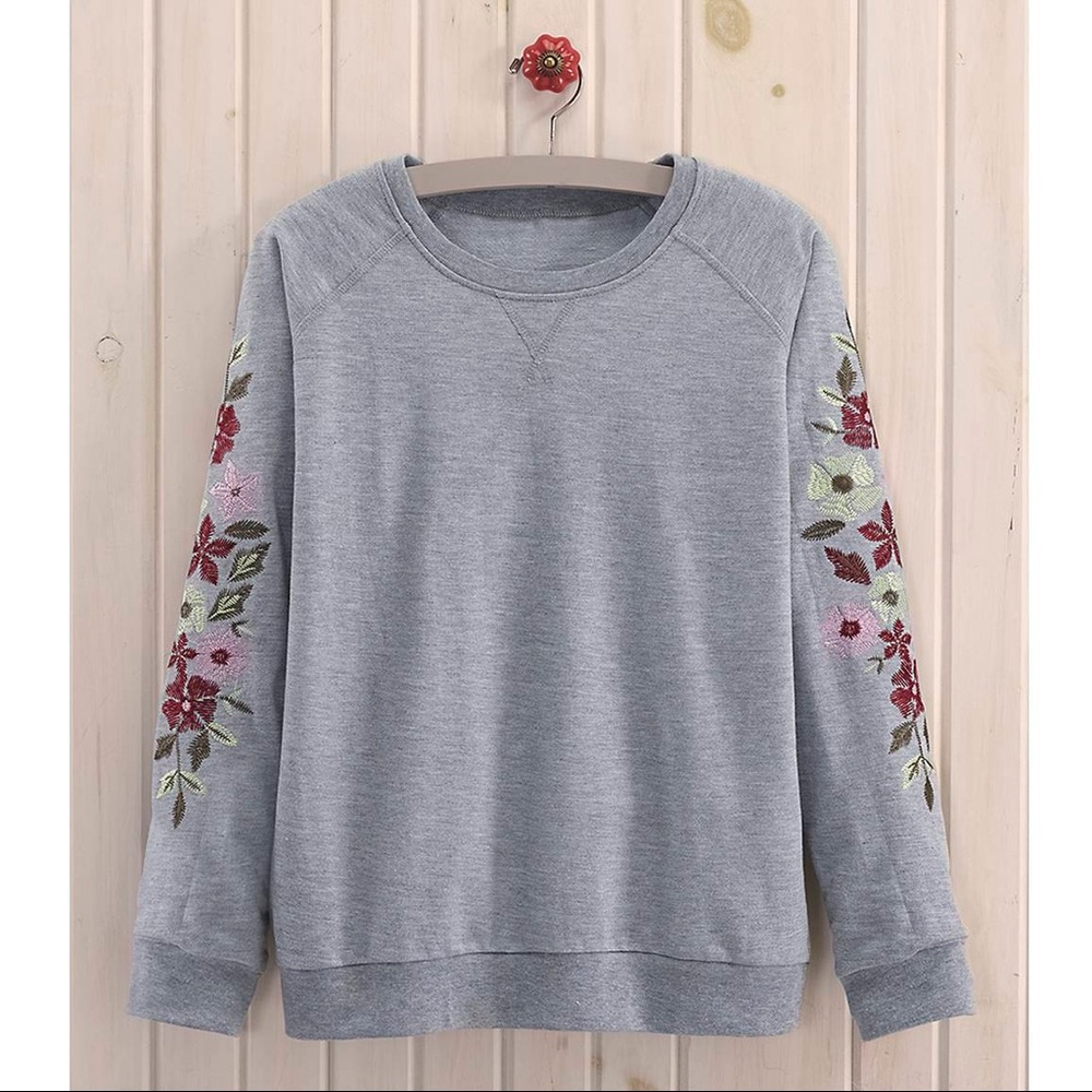 Embroidered Sweatshirt